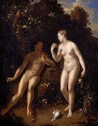 Adriaen van der werff Adam and Eve.